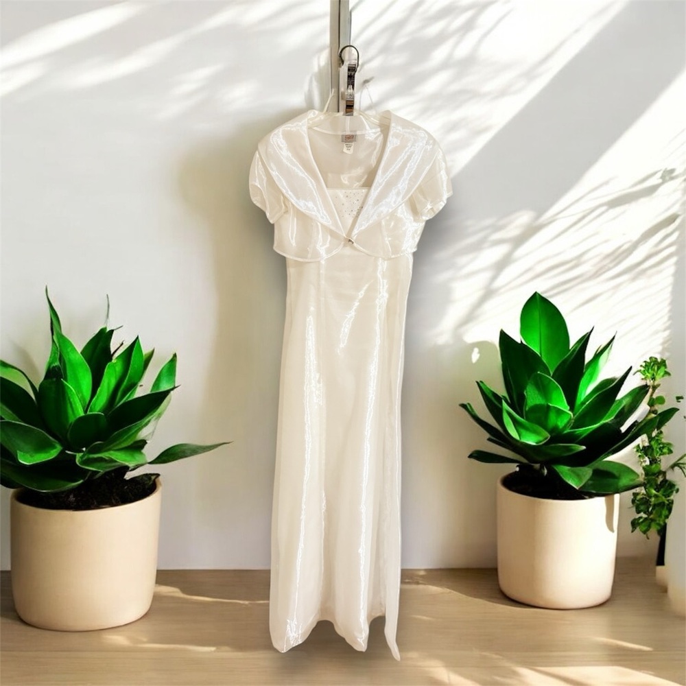 Elegant Parco White Women's Dress